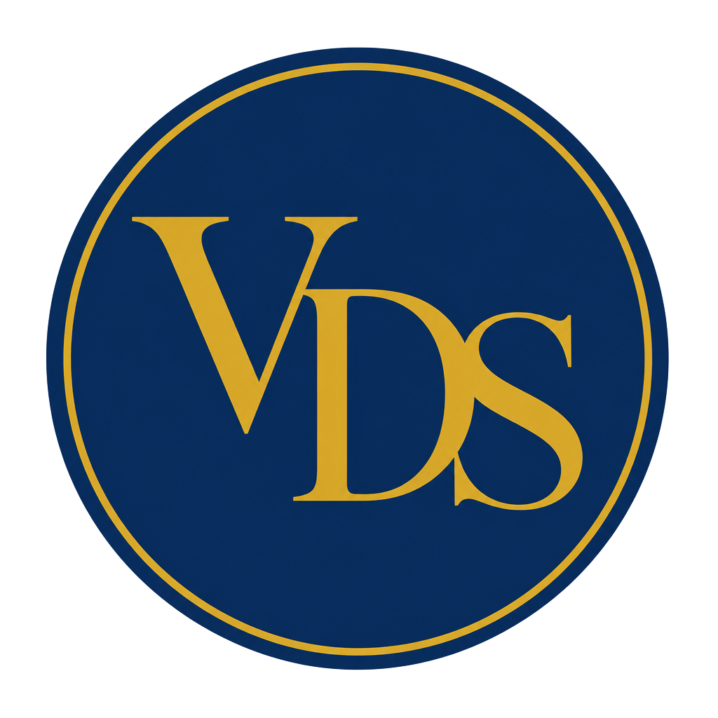 Verity Document Services VDS monogram logo